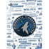 NBA Minnesota Timberwolves Historic Blast PS5 Digital Edition Console Skin